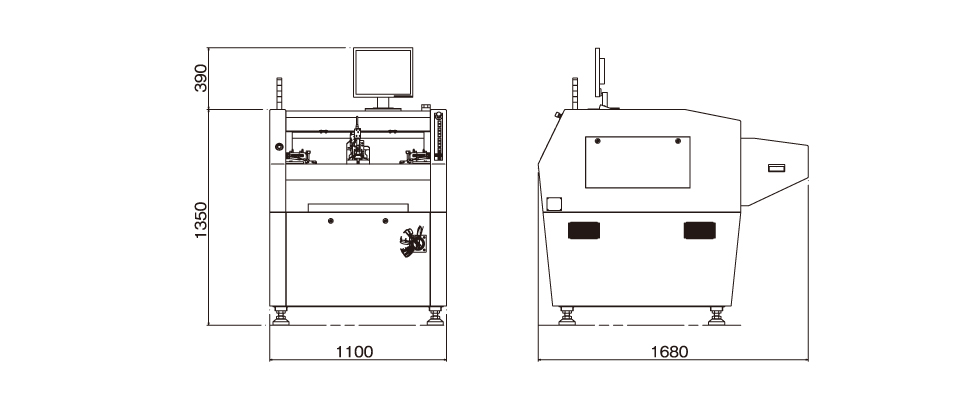 [ Image ] Dimensions　F602 L2/LP2