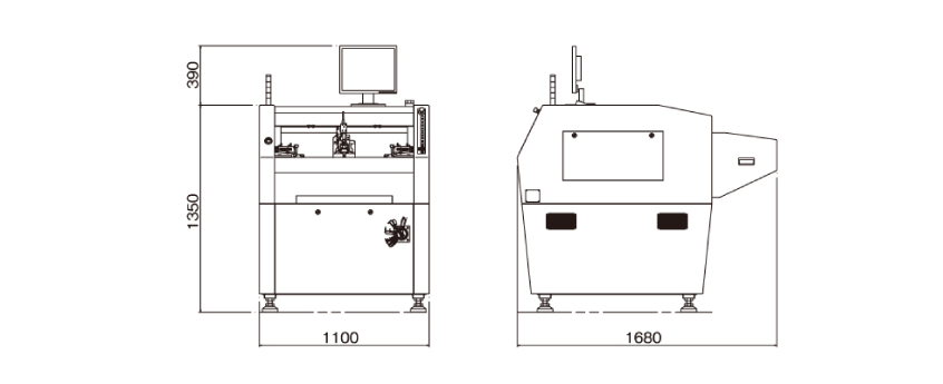 [ Image ] Dimensions　F602 L2/LP2