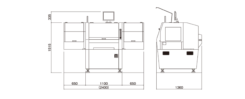[ Image ] Dimensions　F602S2-ald