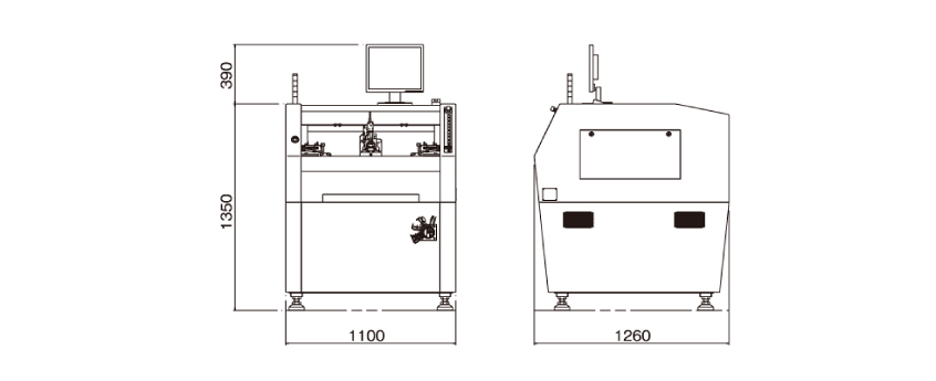 [ Image ] Dimensions　F602 S2/SP2