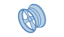 [ Image ] Aluminum wheels for automobile