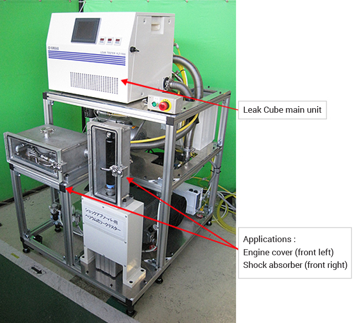 [ Image ] Leak Tester for Automobile Parts Front