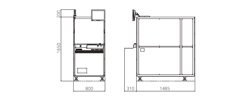 [ Image ] Dimensions MR262C