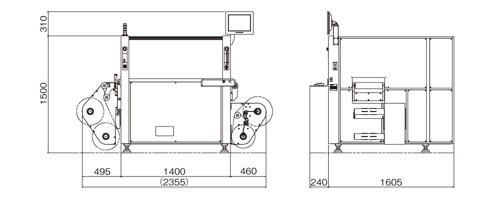[ Image ] Dimensions　MR262-GFR