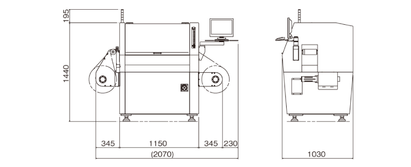 [ Image ] Dimensions　T151-RTR