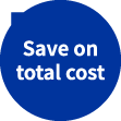 [ Image ] Save on total cost