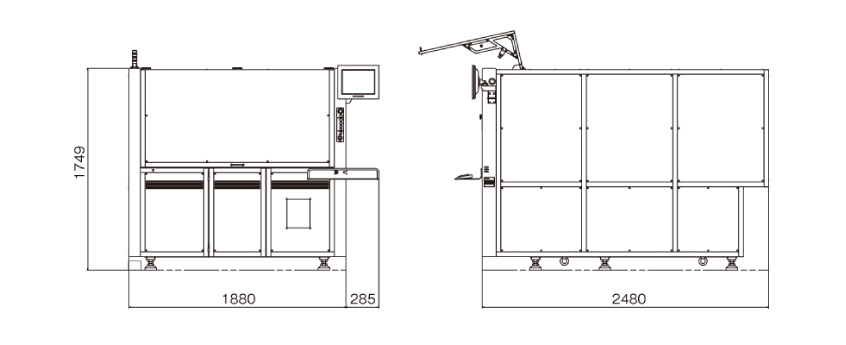 ［画像］外形寸法　T501P-HA